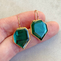 Bicolor Tourmaline Earrings